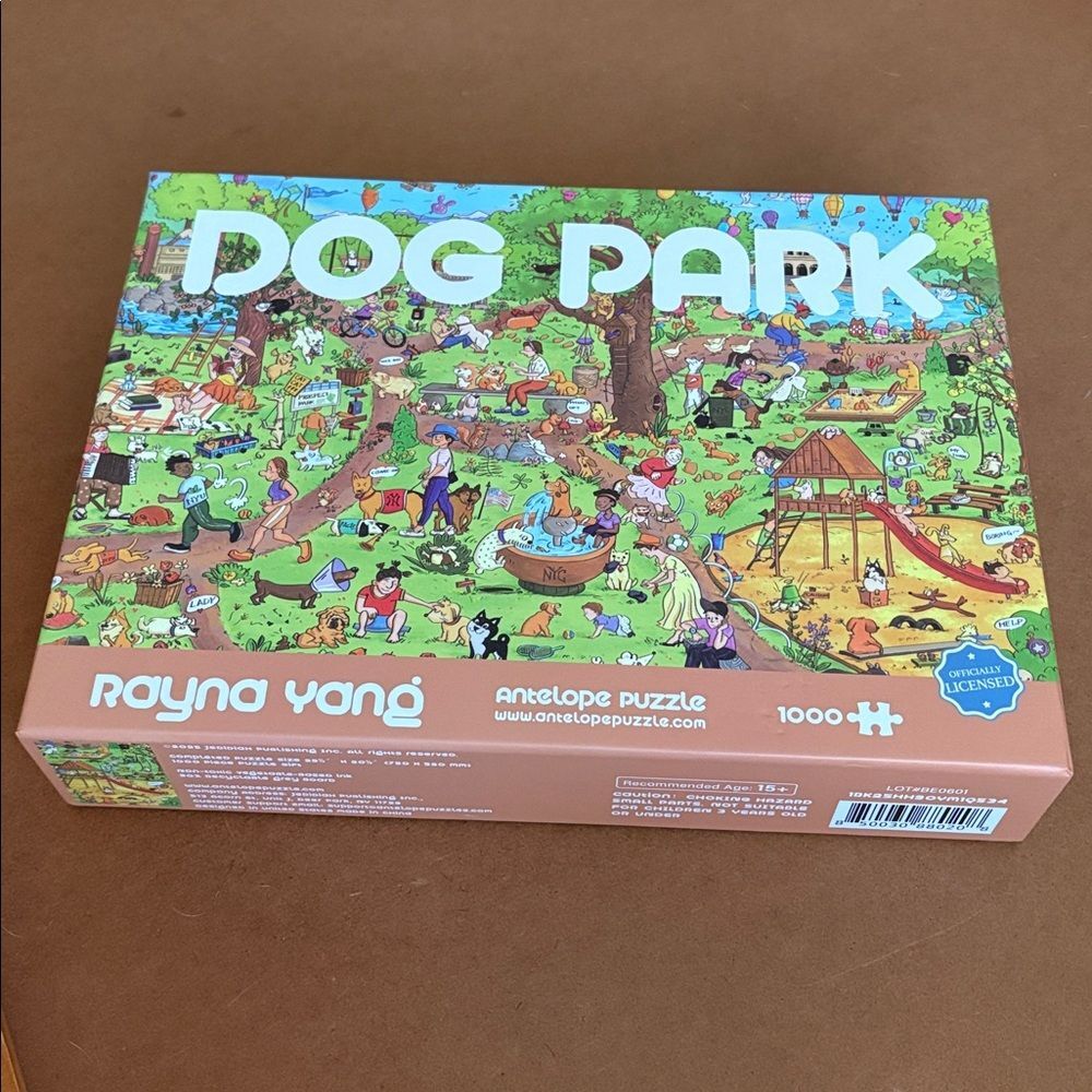 Dog Park Puzzle - 1000 Pieces High Quality